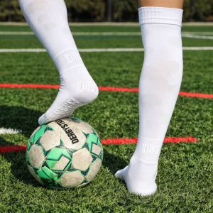 flex flow full sock white